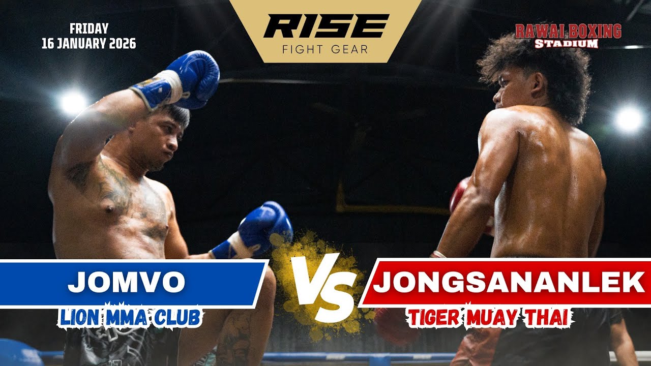 🇹🇭 Thailand vs Thailand 🇹🇭 | JONGSANANLEK (Tiger Muay Thai) vs JOMVO (Lion MMA Club)