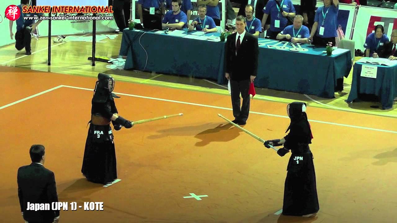 Kendo「剣道」- 15th WKC Men Japan Team Highlights (Quarter Final - Japan vs France) 20120527013