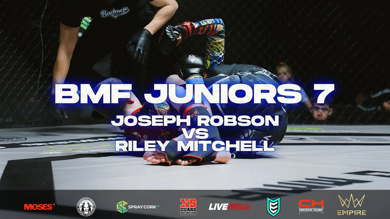BMF Juniors 7 | Joseph Robson vs Riley Mitchell | Junior MMA