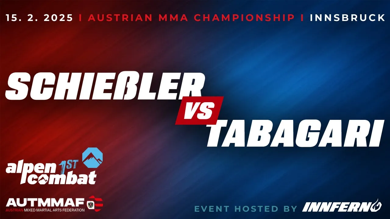 Free MMA Fight | Schießler Alexander VS Tabagari Roland | Austrian MMA Championship | Alpen Combat 1