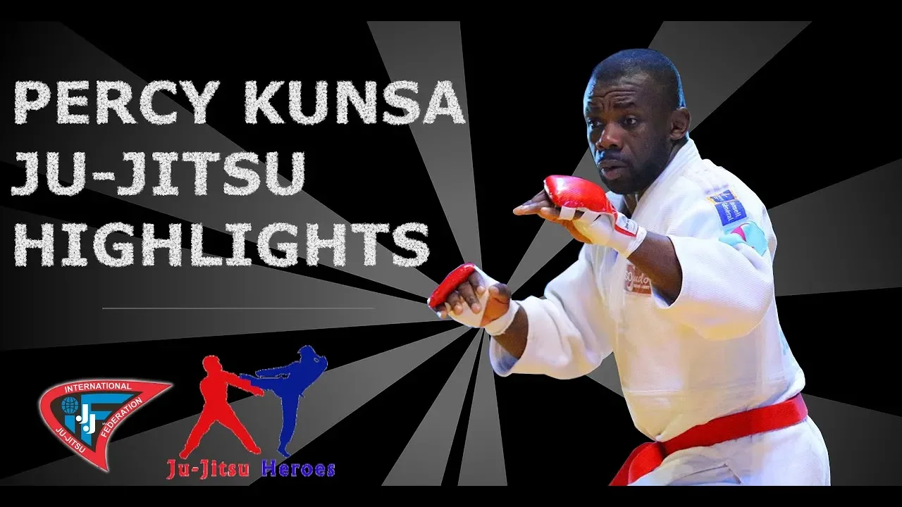 Percy Kunsa Ju-Jitsu Fighting System Highlights background