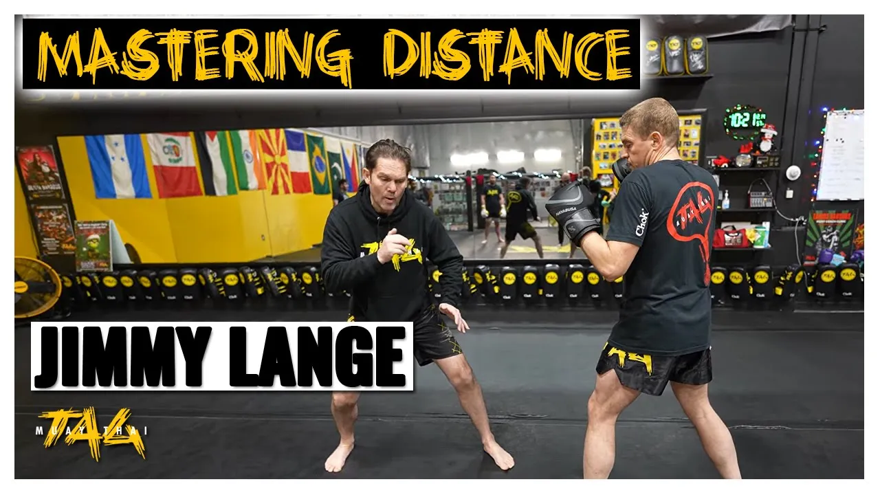 Boxing Tips How to Create Distance and Control the Fight with Jimmy Lange background