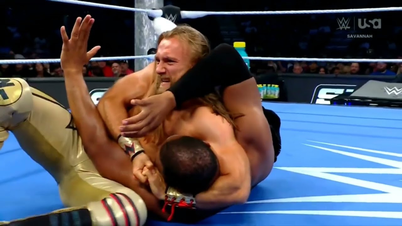 WWE SMACKDOWN THE STREET PROFITS VS FRAXIOM 05/23/25 background