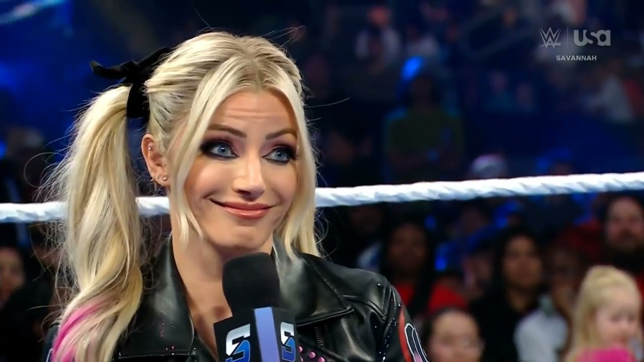WWE SMACKDOWN TIFFANY STRATTON ENTRANCE 05/23/25 background