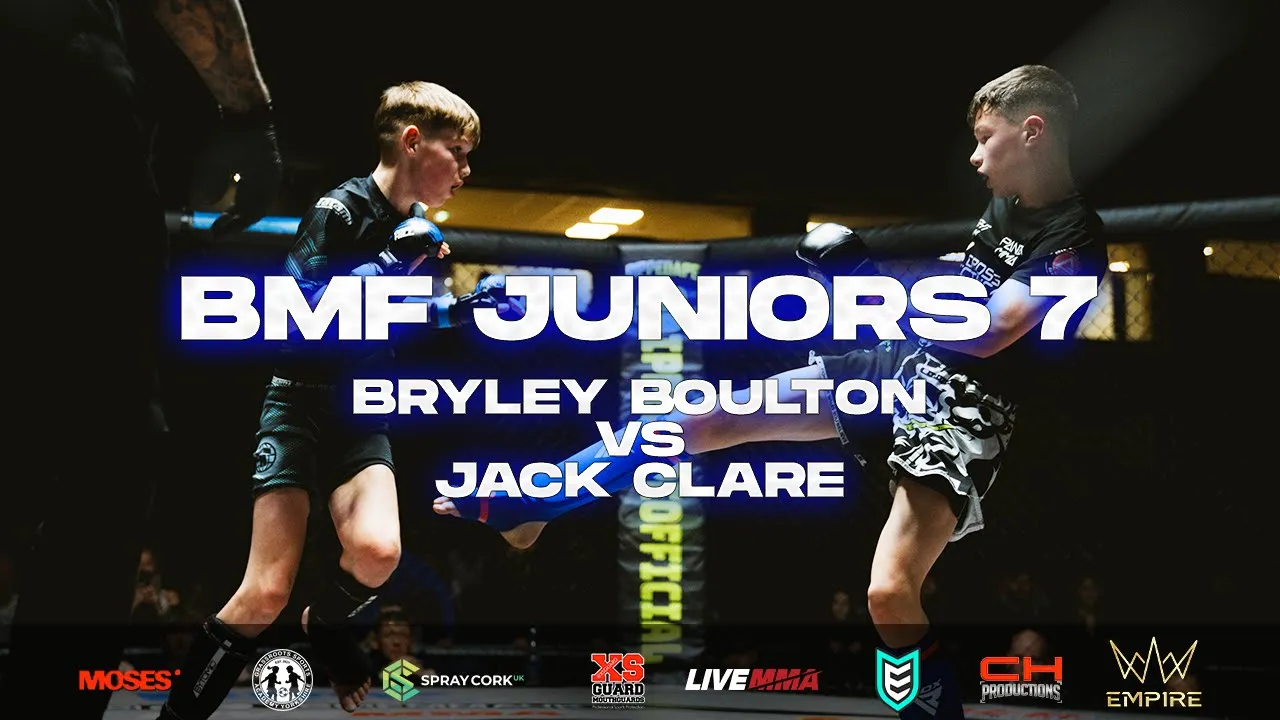 BMF Juniors 7 | Brannon Schoales vs Jack Clare | Junior MMA background