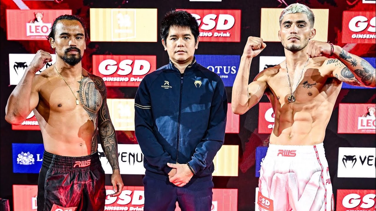 ไฟต์เต็มสุดมันส์! เก๋าบดสด! ปฏักเทพ ซินบีมวยไทย vs Parsa Aminpour background
