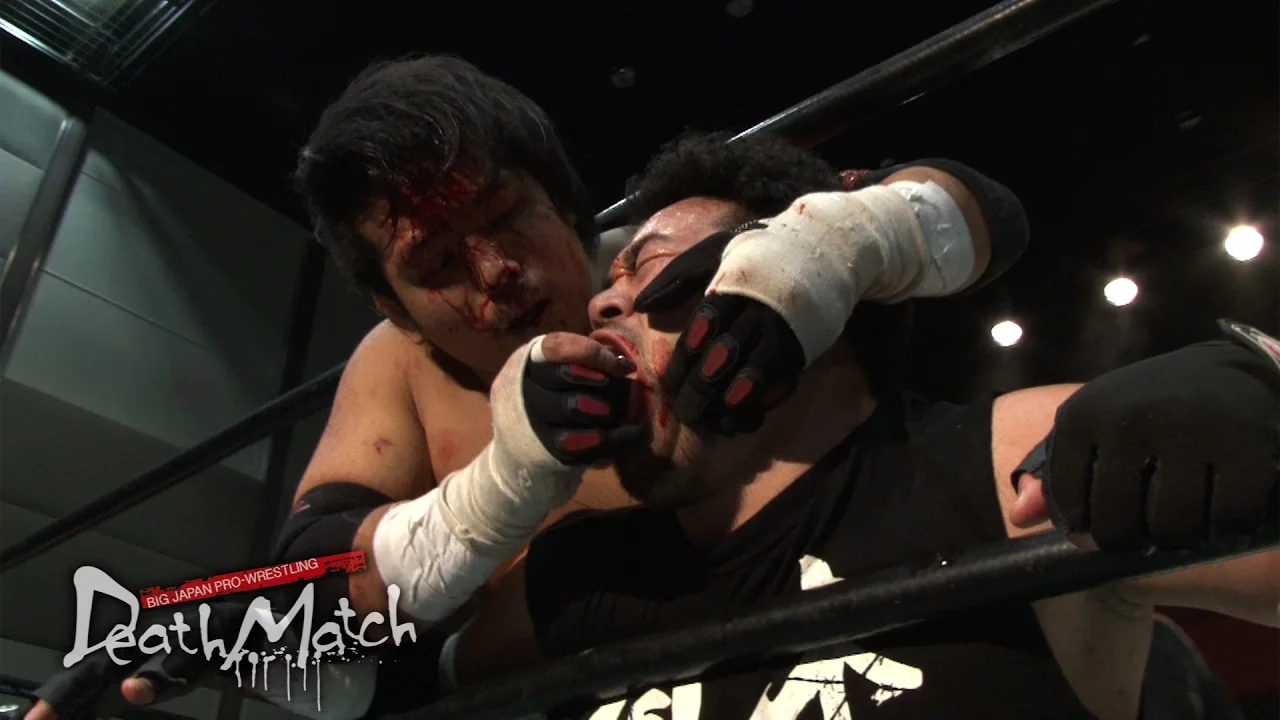【DEATHMATCH SURVIVOR】Takayuki Ueki vs Toshiyuki Sakuda【DIGEST】 background