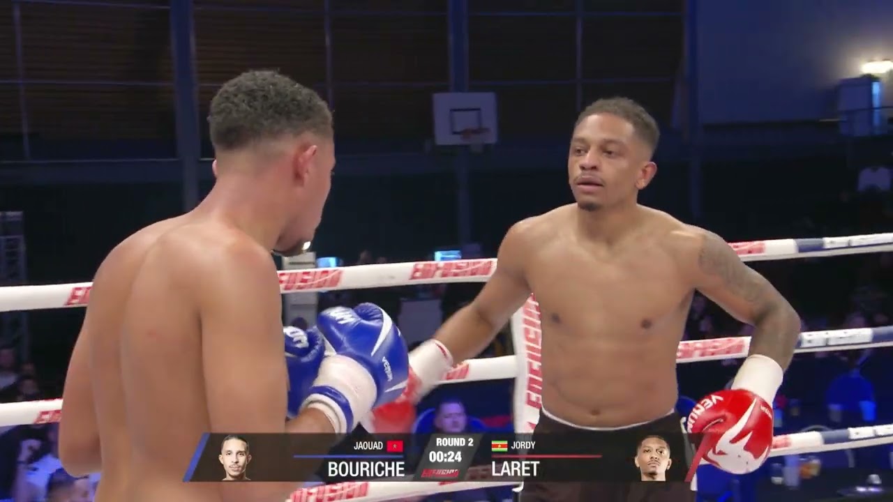 FULL FIGHT! Jordy Laret (SR) vs Jaouad Bouriche (MAR) | Enfusion 144 background
