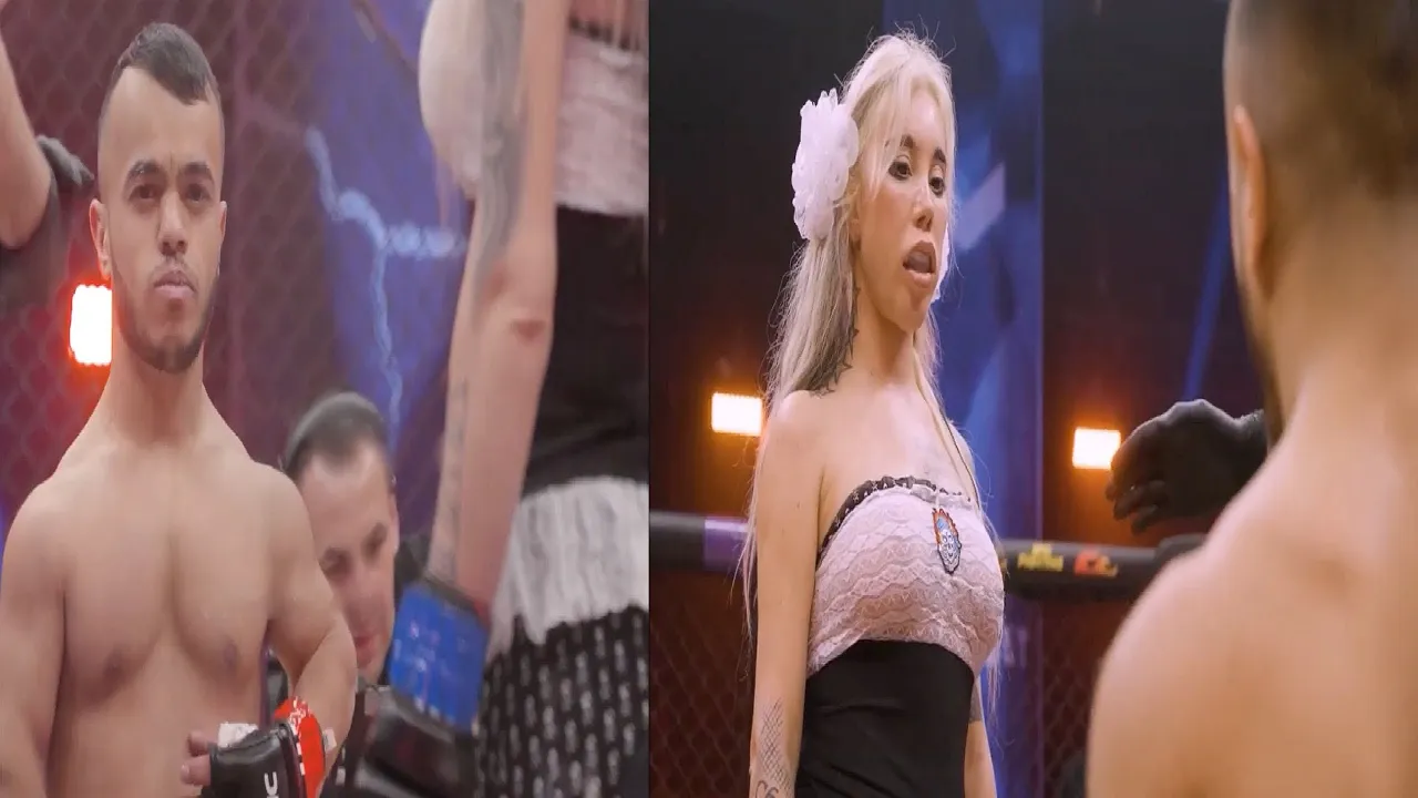 Midget vs blondie | Just for fun background
