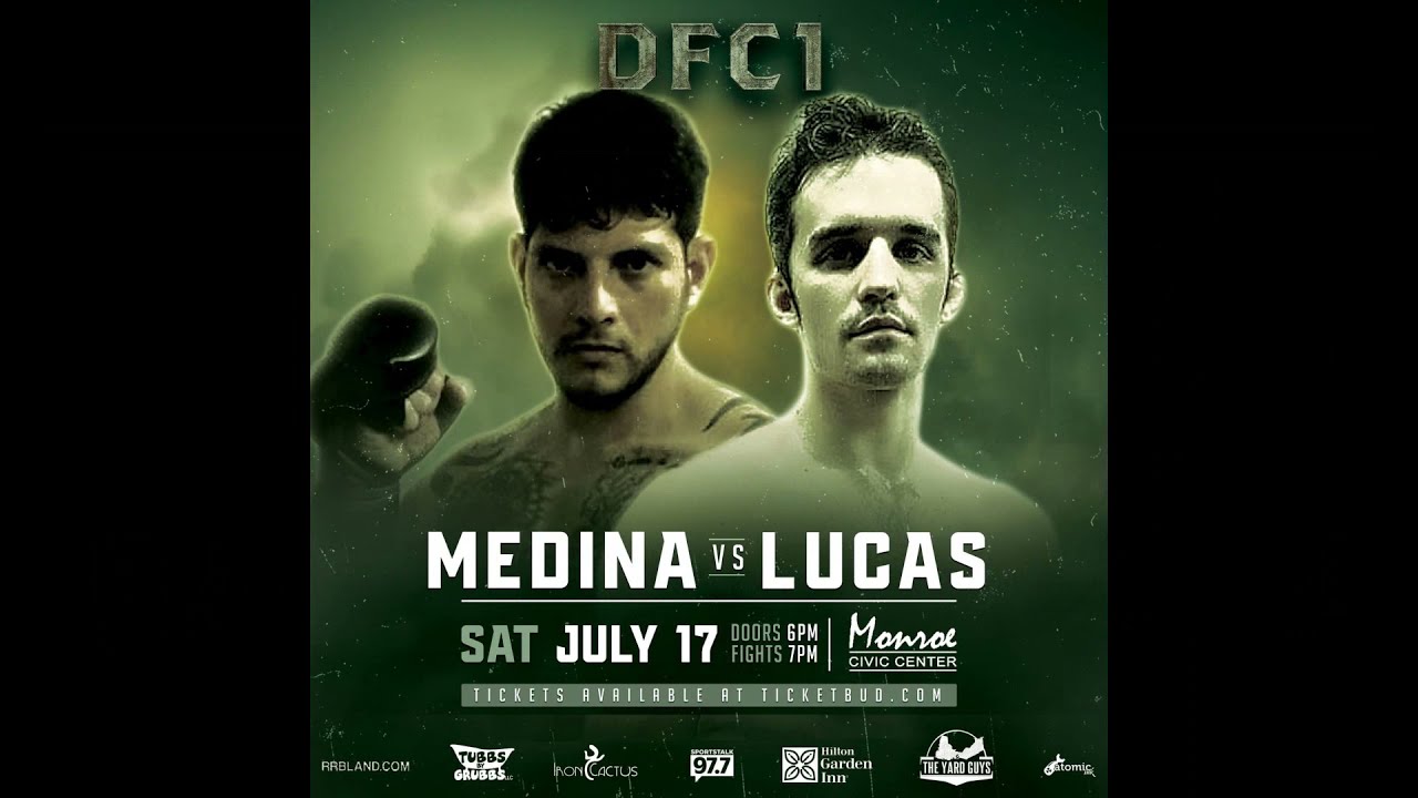 DFC 1 Medina vs Lucas background