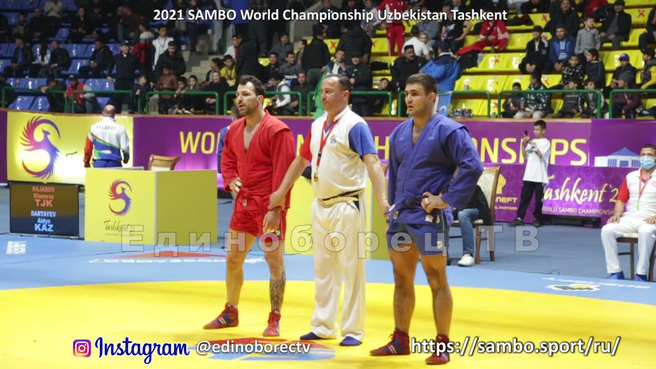 2021 SAMBO World Championship semifinal - 88 kg