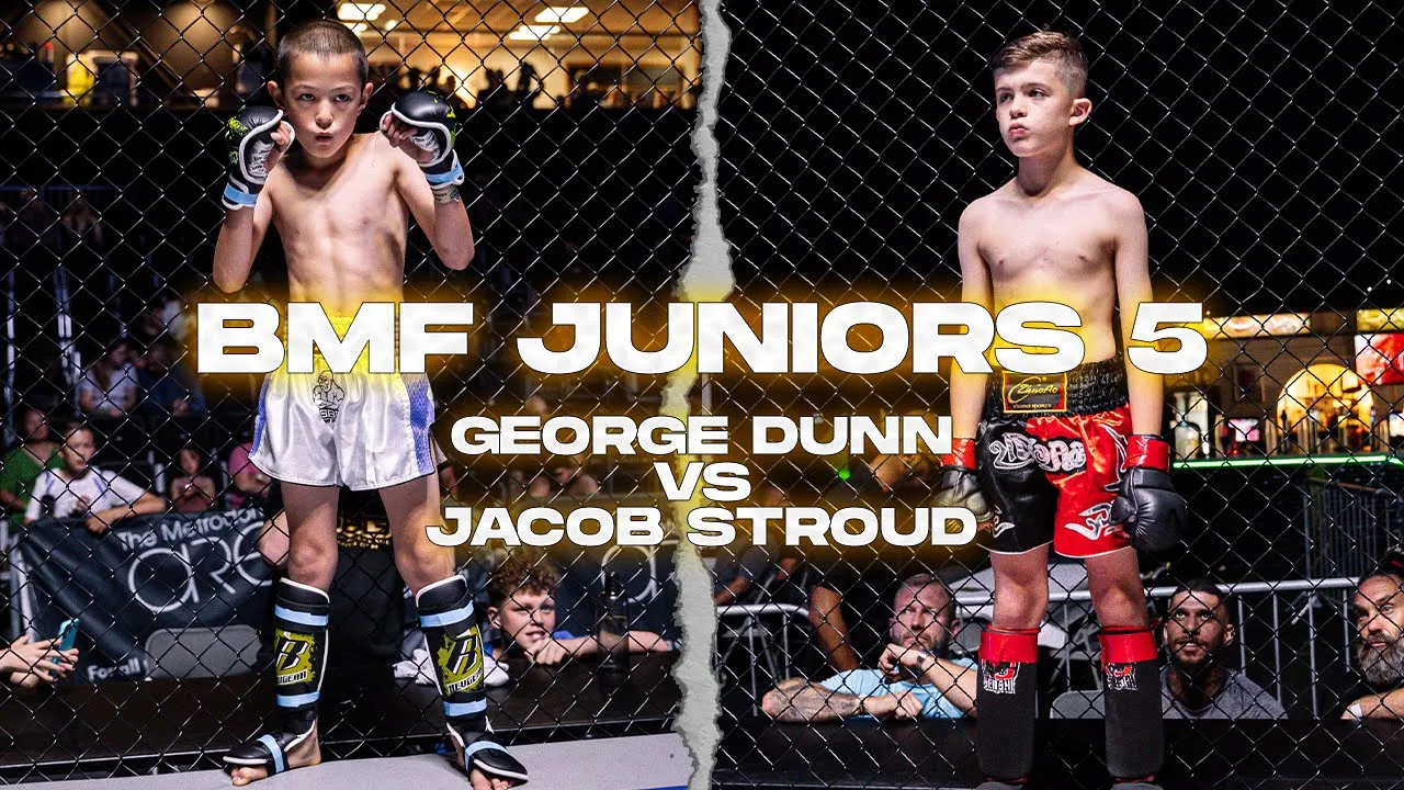 BMF JUNIORS 5 | George Dunn vs Jacob Stroud | Junior MMA background