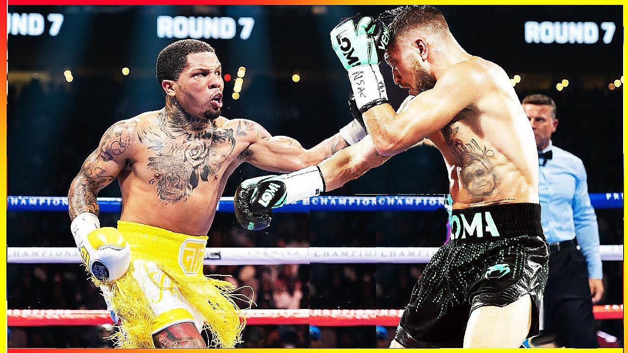 Vasiliy Lomachenko vs Gervonta Davis MEGA-FIGHT 2022 background