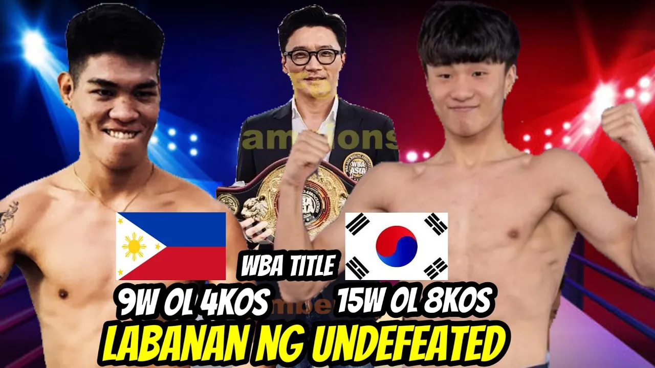 PINOY GRABE IYAK! NG NAKATAKAS SA DAYAAN | NAG WBA CHAMPION background