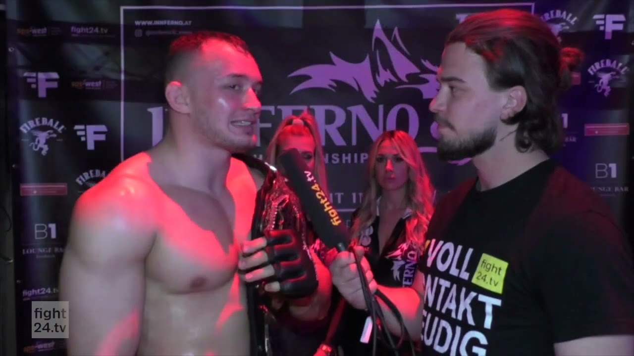 Post Fight Interview Winner INNFERNO FC 5 - Florian Aberger