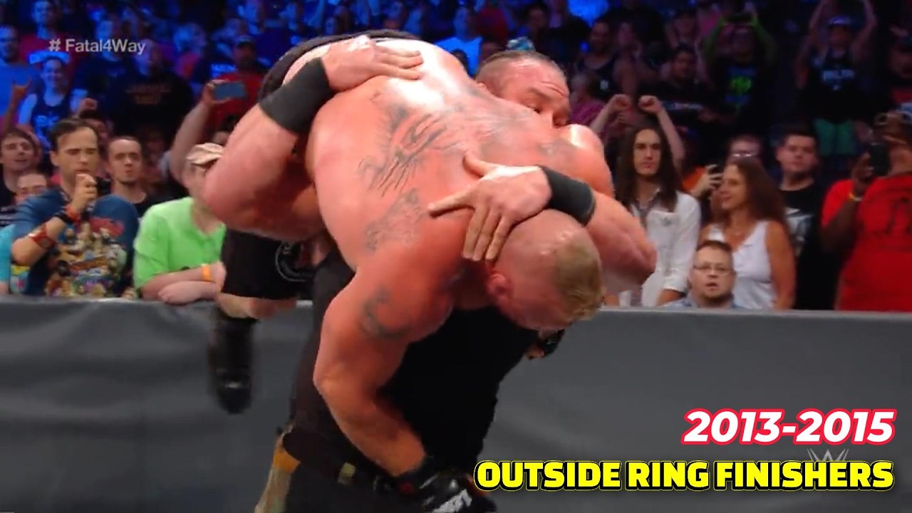 WWE Finishers Outside the Ring | 2016–2017 Era | Most Powerful WWE Moments