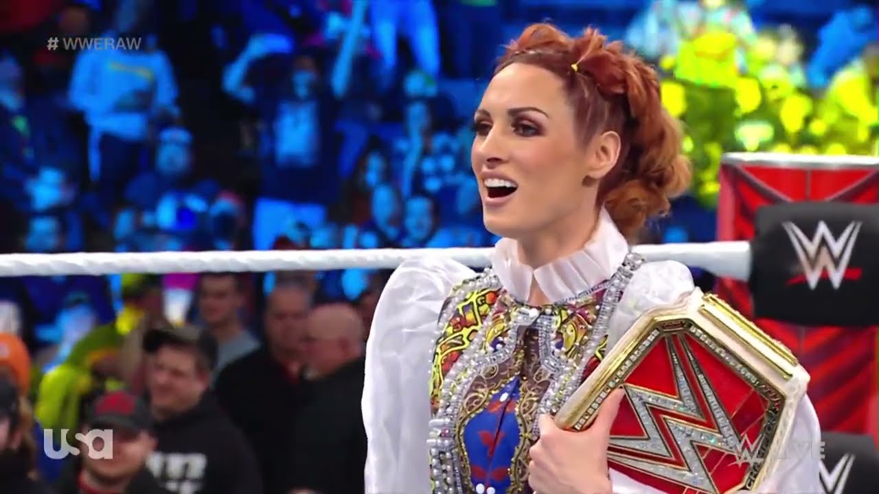 Lita challenges Becky Lynch for the Raw Women's Title WWE RAW 1/31/2022