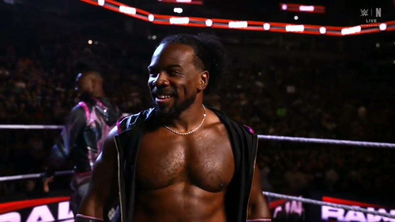 WWE RAW THE WAR RAIDERS VS NEW DAY 04/07/25 backdrop