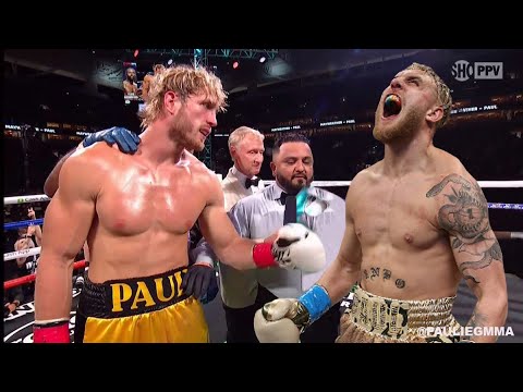 Jake Paul versus Logan Paul The Ultimate MEGAFIGHT!! 🔥