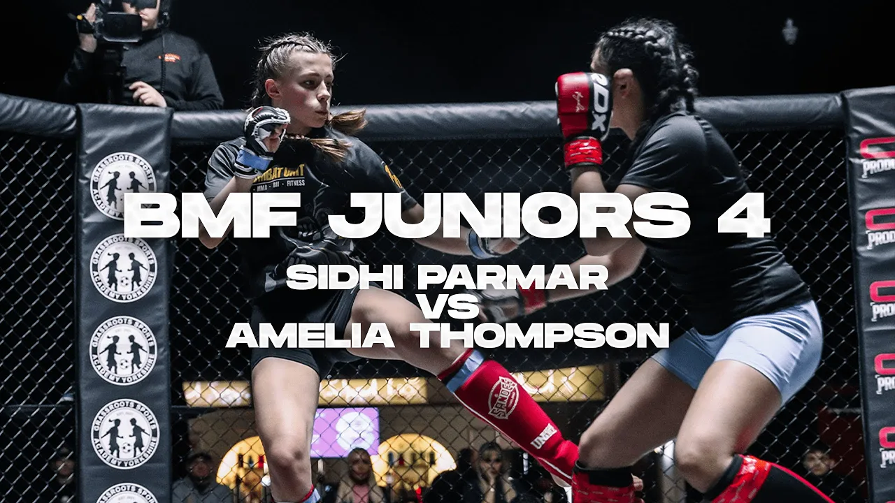 BMF Juniors 4 | Amelia Thompson vs Sidhi Parmar | Junior MMA | BADMOFO MMA