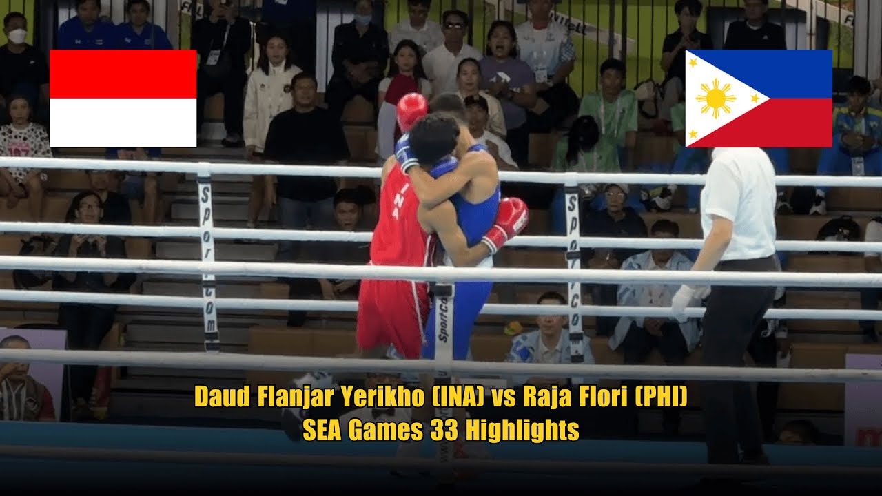 Men’s Boxing Bantamweight: Daud Flanjar Yerikho (INA) vs Raja Flori (PHI) – SEA Games 33
