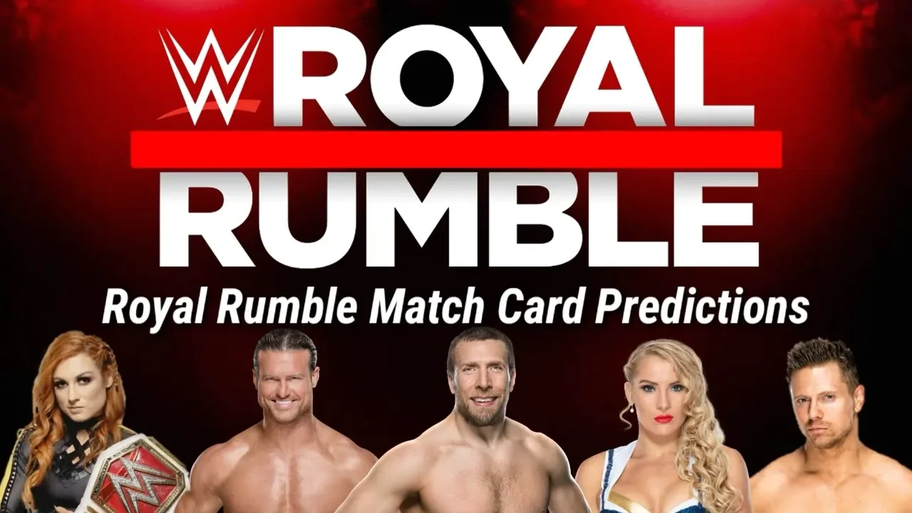 WWE Royal Rumble 2020 Predictions and Winners background