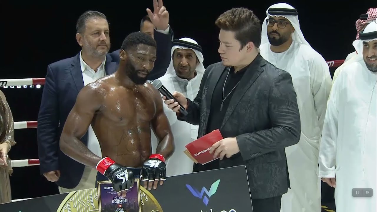 Cédric Doumbé: 'JE VEUX CONOR MCGREGOR' | Superkombat Dubai Interview