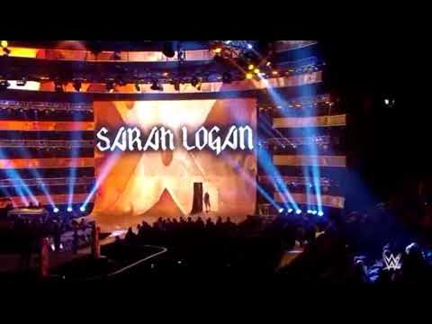 SARAH LOGAN + DEONNA PURAZZO ENTRANCE WWE MAIN EVENT 01.23.20 background