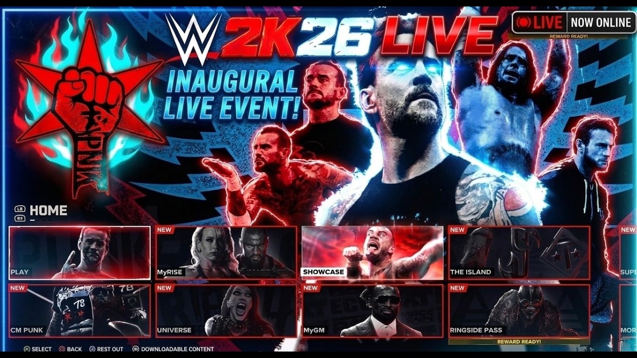 WWE 2K26 IS FINALLY HERE! 😍 First Gameplay Live | Full Match Experience! 🎮