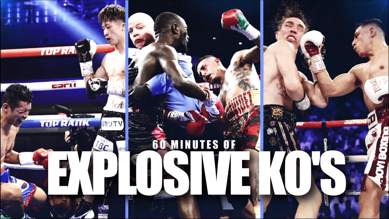 60 Minutes Of Explosive Boxing Knockouts background