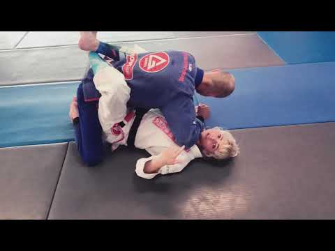 How to Counter HEAVY Forearm Stack in Closed Guard BJJ background