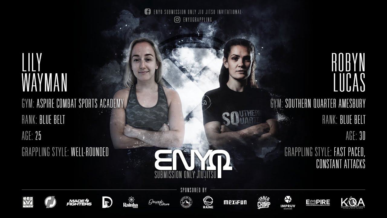 Lily Wayman vs Robyn Lucas: Enyo Grappling August 2022