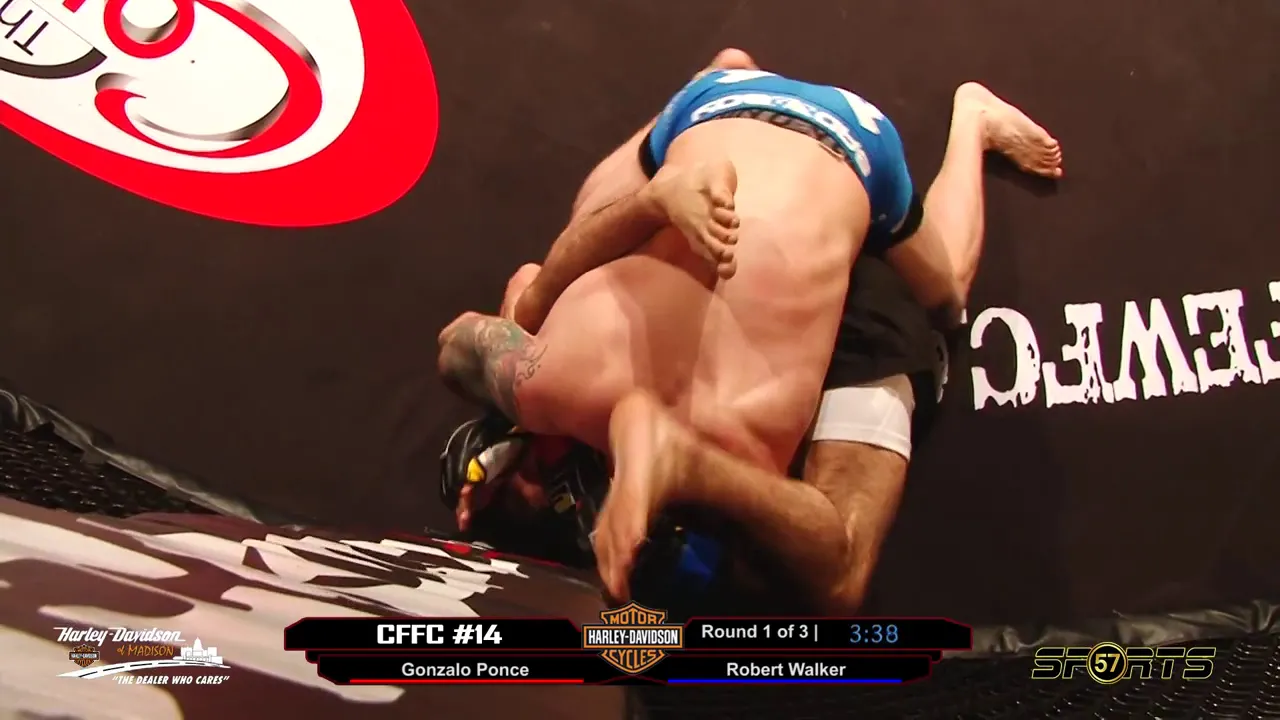 Chosen Few Fighting Championships Gonzalo Ponce vs Robert Walker background