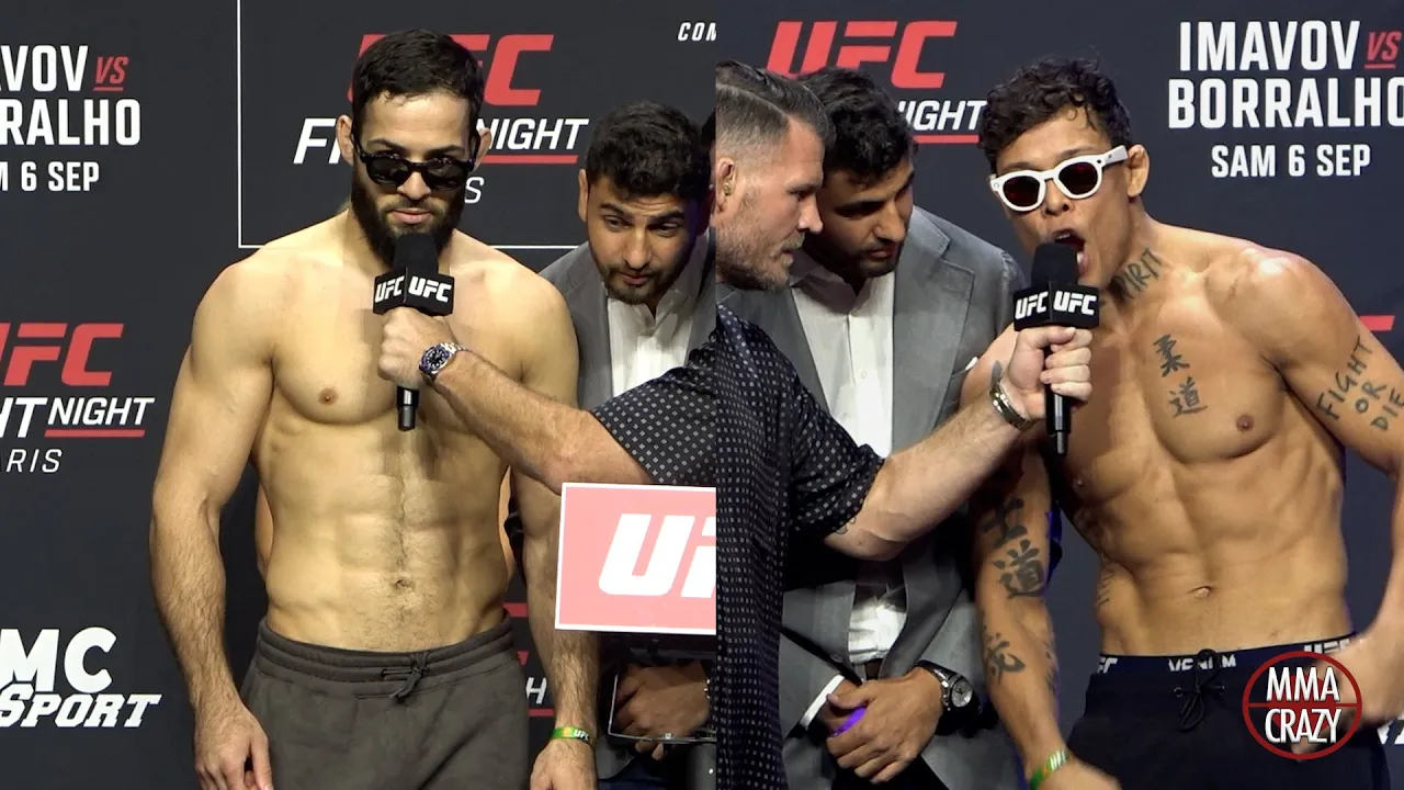 Caio Borralho FINAL WORDS for Nassourdine Imavov "I'M COMING TO YOUR BOY" | UFC Paris