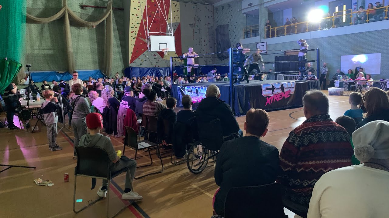 CXW Presents ‘Lets AVE IT!’ Women’s championship match NYX VS Luna Trix VS Amara Jayde #wrestling