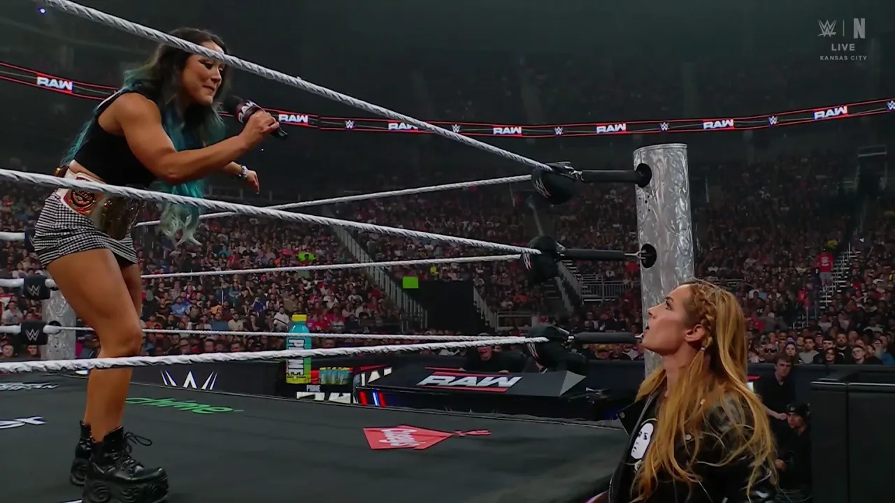 Becky Lynch Explains Her Actions background