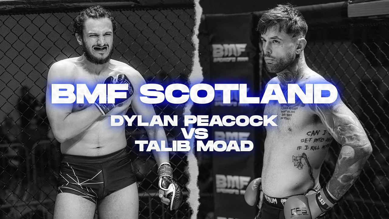 BMF Scotland | Dylan Peacock vs Talib Moad | Amateur Lightweight MMA background