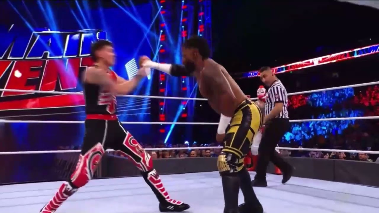 DOMINIK & REY MYSTERIO VS CEDRIC ALEXANDER & SHELTON BENJAMIN 1/2