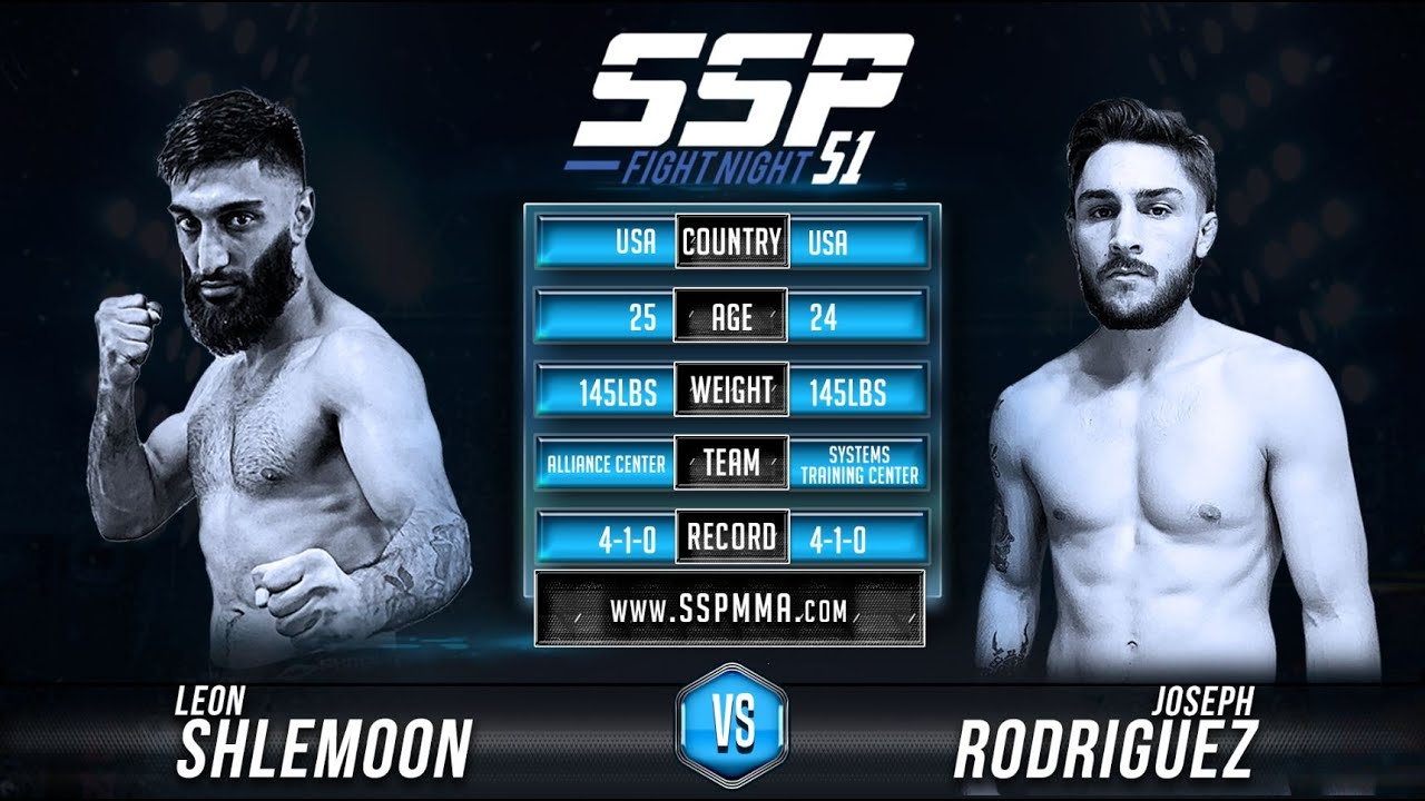 Leon Shlemoon vs Joseph Rodriguez - SSP 51 background