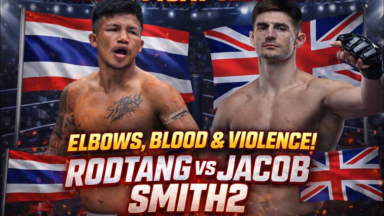 🔥 Brutal Muay Thai Fight! Rodtang vs Jacob Smith 2 | DEVASTATING ELBOWS 💥