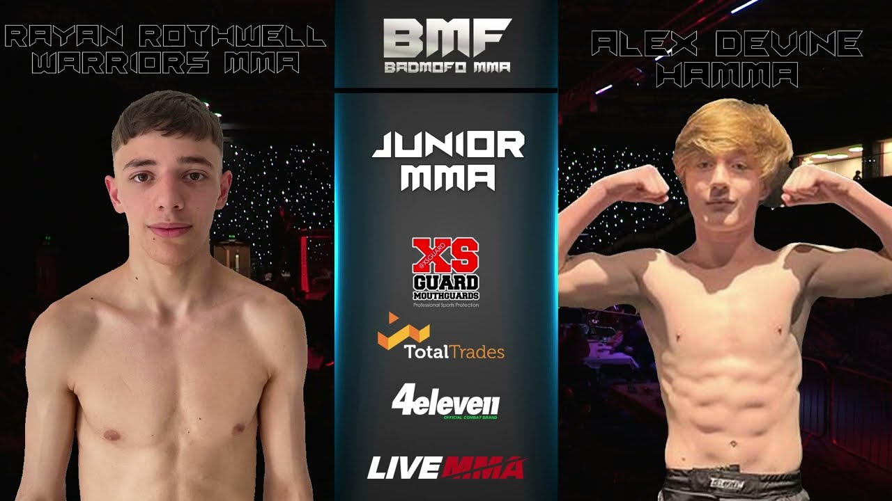 BMF Juniors 2 | Alex Devine vs Rayan Rothwell background