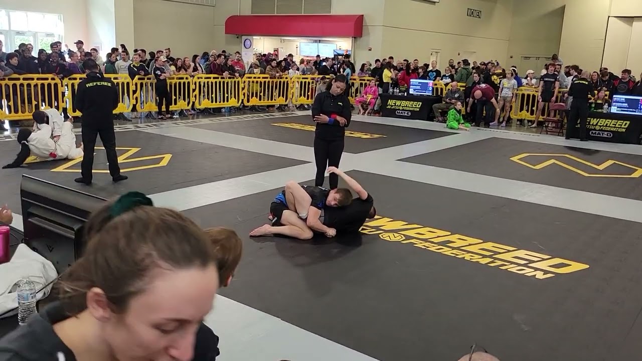 Male BJJ NO GI Match From Charlotte Newbreed Jan 2024 Match 2