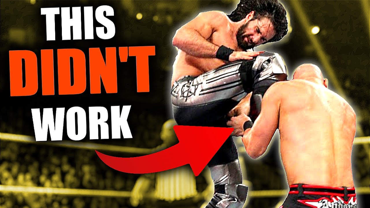 Wrestlers Who Tried A New Finisher WWE backdrop