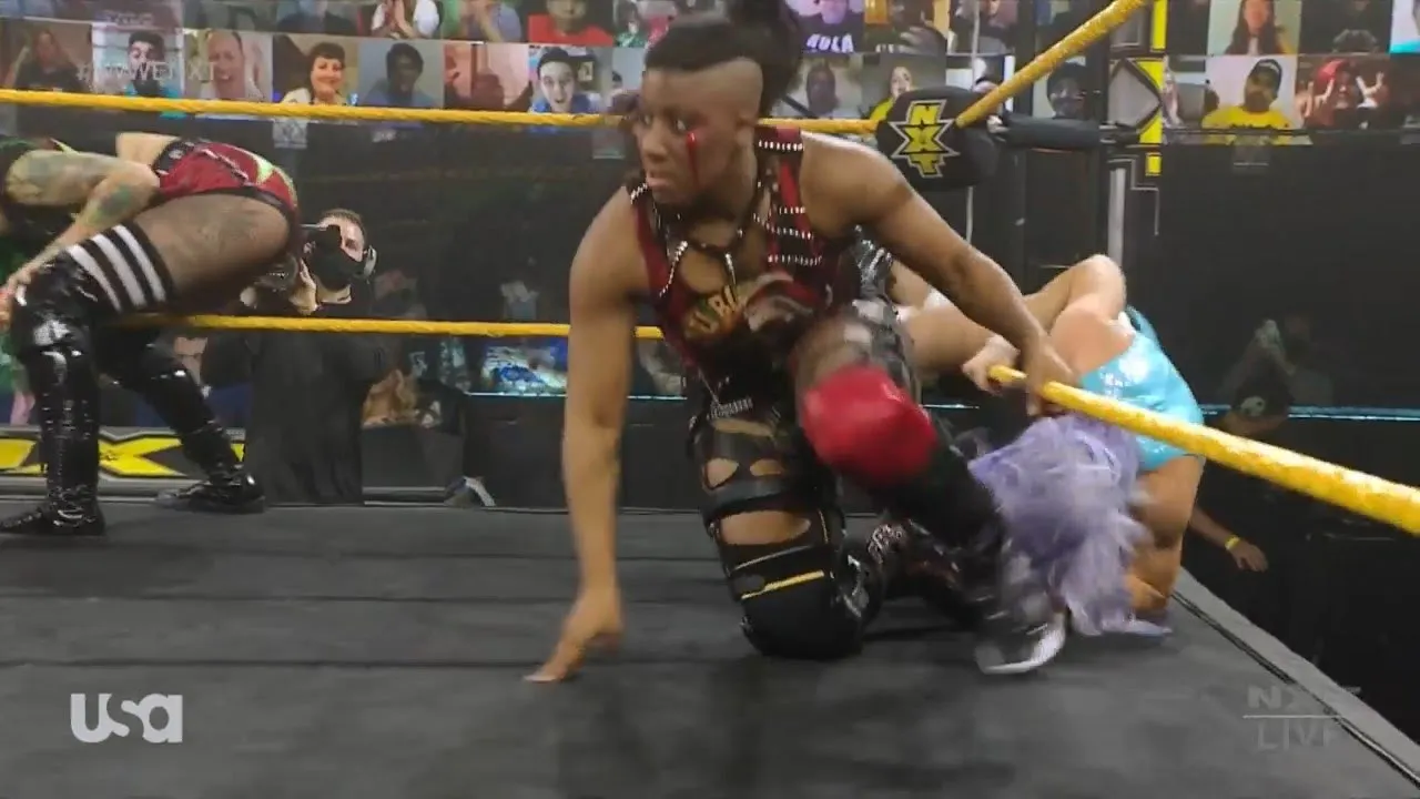 WWE NXT 17/02/21: Ember Moon & Shotzi Blackheart vs. Candice LeRae & Indi Hartwell (1/2)
