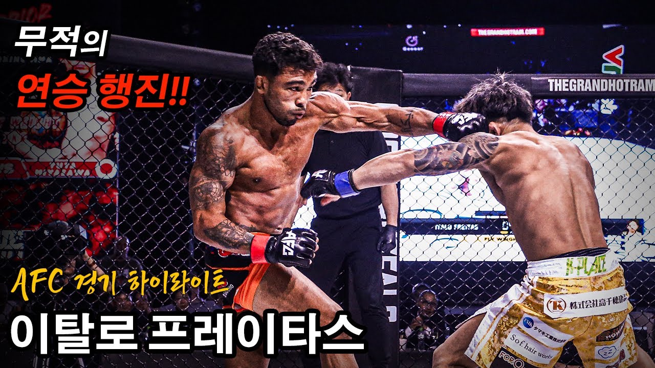 멈출 수 없다! 무적의 이탈로 프레이타스 연승 행진 AFC 경기 하이라이트