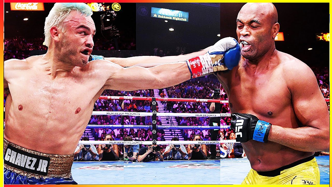 Julio Cesar Chavez Jr. vs Anderson Silva PRE-FIGHT TALE background