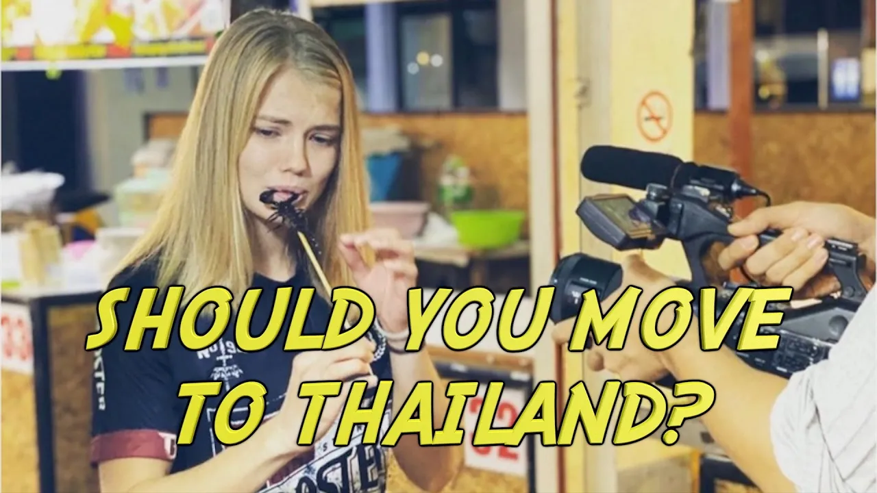 Should you move to Chiang Mai Thailand? One day with Marie Ruumet backdrop