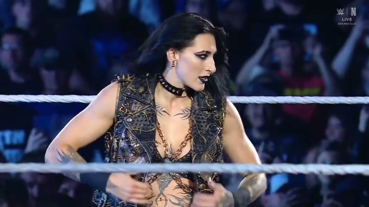 WWE RAW ASUKA VS RHEA RIPLEY 09/22/25 background