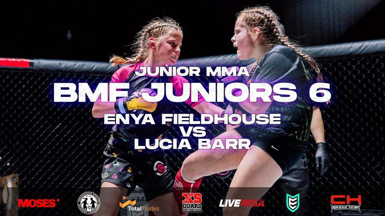 BMF Juniors 6 | Enya Fieldhouse vs Lucia Barr | Junior MMA