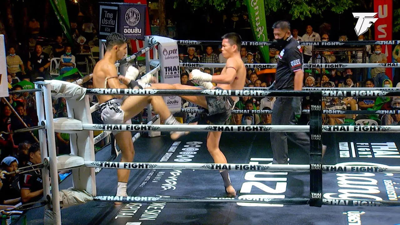 ก้องไกล เอ็นนี่มวยไทย VS ซาจาด แซตทารี่ | THAI FIGHT คาดเชือก น่าน